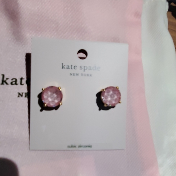 Kate Spade Earrings - Pink ♠️ - Picture 4 of 6